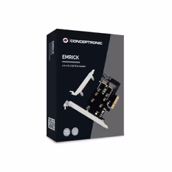 Conceptronic EMRICK 2-in-1 M.2 SSD PCIe Adapter SATA AHCI NVMe - Additional view 4
