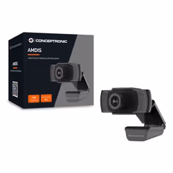 Conceptronic AMDIS 1080P Full HD Webcam with Microphone