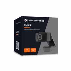 Conceptronic AMDIS 1080P Full HD Webcam with Microphone - Additional view 4