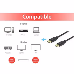 Equip DisplayPort 1.4 Cable, 5m - Additional view 4