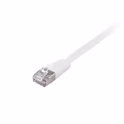 Equip Cat.6A U/FTP Flat Patch Cable, 0.5m, White