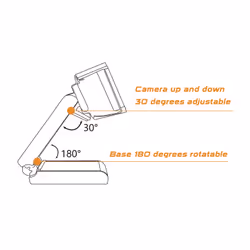 Conceptronic AMDIS06B webcam 1920 x 1080 pixels USB 2.0 Black - Additional view 5
