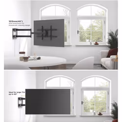 Equip 650327 43"-80" Long Arm Full Motion TV Wall Mount Bracket - Additional view 8