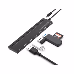 Conceptronic HUBBIES 7-Port USB 2.0 Hub - Additional view 5