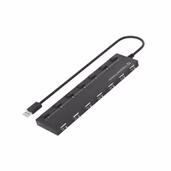 Conceptronic HUBBIES 7-Port USB 2.0 Hub with Power Adapter - Additional view 4