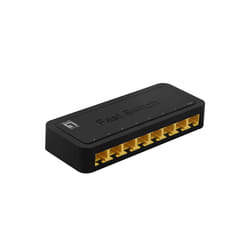 LevelOne FEU-0812 network switch Unmanaged Fast Ethernet (10/100) Black