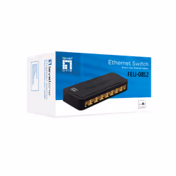 LevelOne FEU-0812 network switch Unmanaged Fast Ethernet (10/100) Black