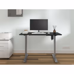 Equip ERGO Electric Sit-Stand Desk Frame with Desktop, Grey - Additional view 8