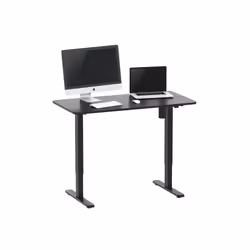Equip 650812 ERGO Electric Sit-Stand Desk Frame with Desktop, Black - Additional view 5