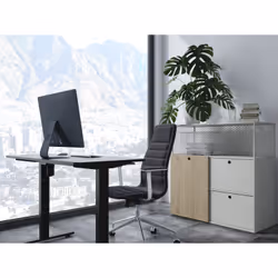 Equip 650812 ERGO Electric Sit-Stand Desk Frame with Desktop, Black - Additional view 7