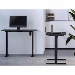 Equip 650812 ERGO Electric Sit-Stand Desk Frame with Desktop, Black - Additional view 8