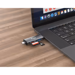 Equip Card Reader with USB 3.0 Hub, OTG - Additional view 4