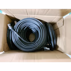 Equip Cat.6 S/FTP Patch Cable, 0.25m, Black, 100pcs/set