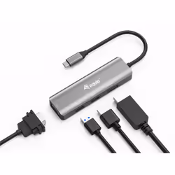 Equip USB-C to HDMI/DisplayPort/VGA /USB Adapter - Additional view 4