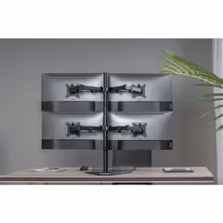 Equip 17"-32" Articulating Quad Monitor Tabletop Stand - Additional view 8