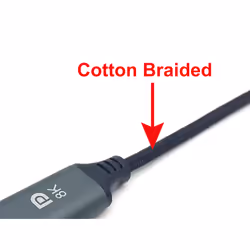 Equip USB-C to DisplayPort Premium Cable, M/M, 2.0m, 8K/60Hz - Additional view 4