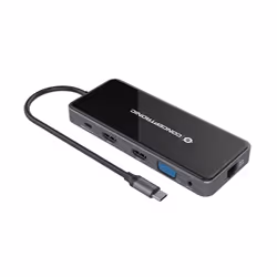 Conceptronic DONN15G laptop dock/port replicator Wired USB 3.2 Gen 1 (3.1 Gen 1) Type-C Grey - Additional view 7