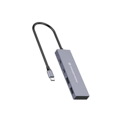 Conceptronic HUBBIES13G interface hub USB 3.2 Gen 2 (3.1 Gen 2) Type-C 10000 Mbit/s Grey