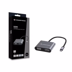 Conceptronic DONN16G Wired USB 3.2 Gen 1 (3.1 Gen 1) Type-C Grey - Additional view 5