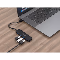Equip 4-Port USB 3.2 Gen 1 Hub with USB-C Adapter - Additional view 5
