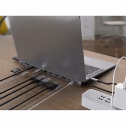 Conceptronic DONN17G laptop dock/port replicator Wired USB 3.2 Gen 1 (3.1 Gen 1) Type-C Grey - Additional view 7