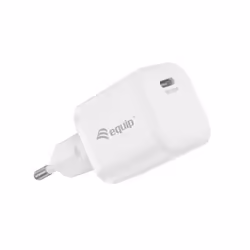 Equip 1-Port 20W USB-C PD Charger, 25pcs/pack, Indoor, AC, 12 V, White