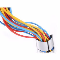 Equip Double-Channel Cable Management Spine, Silver