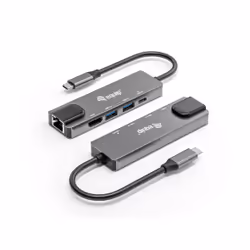Equip USB-C 5 in1 Multifunction Adapter, HDMI, Gigabit LAN, USB 3.2 GEN1, 100W USB PD - Additional view 5