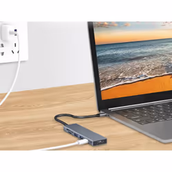 Conceptronic DONN23G 6-in-1 USB 3.2 Gen 1 Docking Station, USB 3.0 x 2, 100W USB PD, 4K 60Hz HDMI, SD, TF/MicroSD - Additional view 6