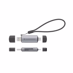 Conceptronic BIAN05G 2-in-1 USB 3.0 Dual Plug Card Reader, SD/MicroSD 3.0, UHS-I - Additional view 6