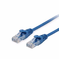 Equip Cat.6 U/UTP Patch Cable, 1.5m, Blue, 1.5 m, Cat6, U/UTP (UTP), RJ-45, RJ-45, Blue