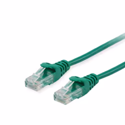 Equip Cat.6 U/UTP Patch Cable, 1.5m, Green, 1.5 m, Cat6, U/UTP (UTP), RJ-45, RJ-45, Green