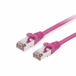 Equip Cat.6 S/FTP Patch Cable, 40m, Purple, 40 m, Cat6, S/FTP (S-STP), RJ-45, RJ-45, Purple