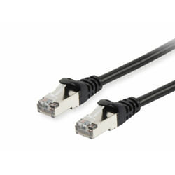 Equip Cat.6 S/FTP Patch Cable, 1.5m, Black