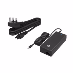 Conceptronic OZUL03BUK 100W GaN Desktop USB PD Charger, Built-in USB-C Cable, UK plug, Universal, Indoor, 100 - 240 V, 50 - 6 ...