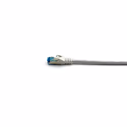Equip Cat.6A S/FTP Patch Cable, Angled to Straight plug, 2.0m, White
