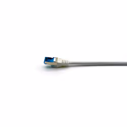 Equip Cat.6A S/FTP Patch Cable, Angled to Straight plug, 5.0m, White - Additional view 4