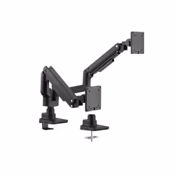 Equip 17"-35" Heavy-Duty Dual Monitor Desk Mount Bracket, Black, Clamp/Grommet, 40 kg, 43.2 cm (17"), 88.9 cm (35"), 100 x 10 ...