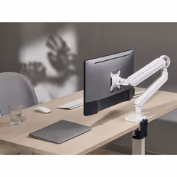 Equip 17"-35" Premium Monitor Desk Mount Bracket, White - Additional view 7