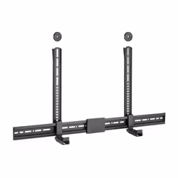 Equip Universal Soundbar Mount, Soundbar mount, Wall, 800 x 400 mm, 15 kg, 86 - 155 mm, Black
