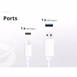 Conceptronic 2-Port 33W GaN USB PD Charger with 3-in-1 Charging Cable, USB-C x 1, USB-A x 1, QC 3.0, PPS - Additional view 6