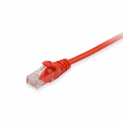 Equip Cat.6A U/UTP Patch Cable, 0.15m, Red