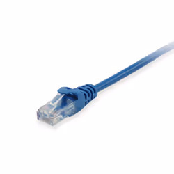 Equip Cat.6A U/UTP Patch Cable, 0.15m, Blue