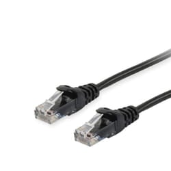 Equip Cat.6A U/UTP Patch Cable, 1.5m, Black