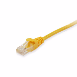 Equip Cat.6A U/UTP Patch Cable, 0.25m, Yellow