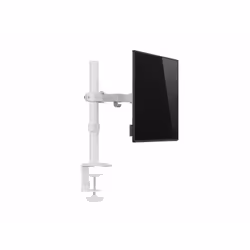 Equip 17"-32" Articulating Monitor Desk Mount Bracket, White