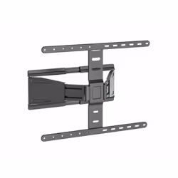 Equip 43"-90" Ultra-Slim Full Motion TV Wall Mount Bracket, 100 x 200 mm, 600 x 400 mm, -15 - 3°, -30 - 30°, Plastic, Stainle ...