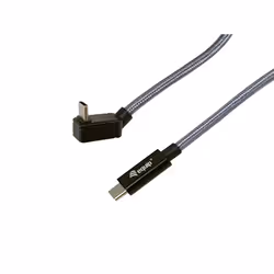 Equip USB 3.2 Gen 2x2 C to C U plug Cable, 2.0m, Black, M/M, PD240W, 4K/60Hz, 20Gbps
