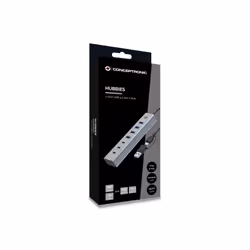 Conceptronic HUBBIES20G 7-Port USB 3.0 Hub, 5Gbps, USB-C x 3, USB-A x 4 - Additional view 4