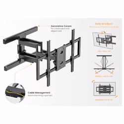Equip 43"-100" Full Motion TV Mount Bracket - Additional view 5